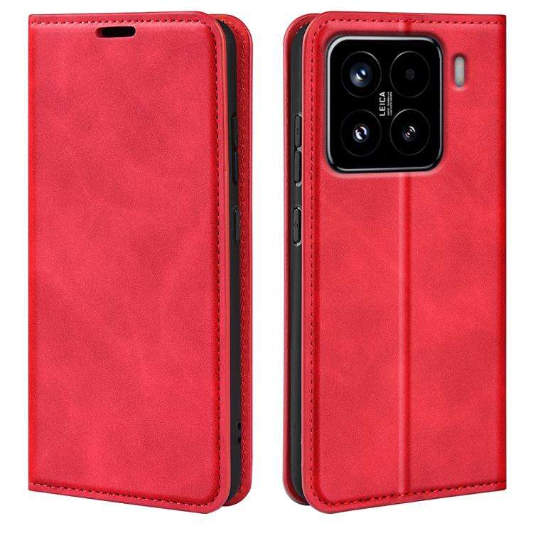 Retro-skin Magnetic Suction Leather Phone Case, For Xiaomi Redmi Note 14 Pro 4G, For Redmi Note 1...