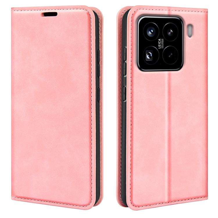 Retro-skin Magnetic Suction Leather Phone Case, For Xiaomi Redmi Note 14 Pro 4G, For Redmi Note 1...