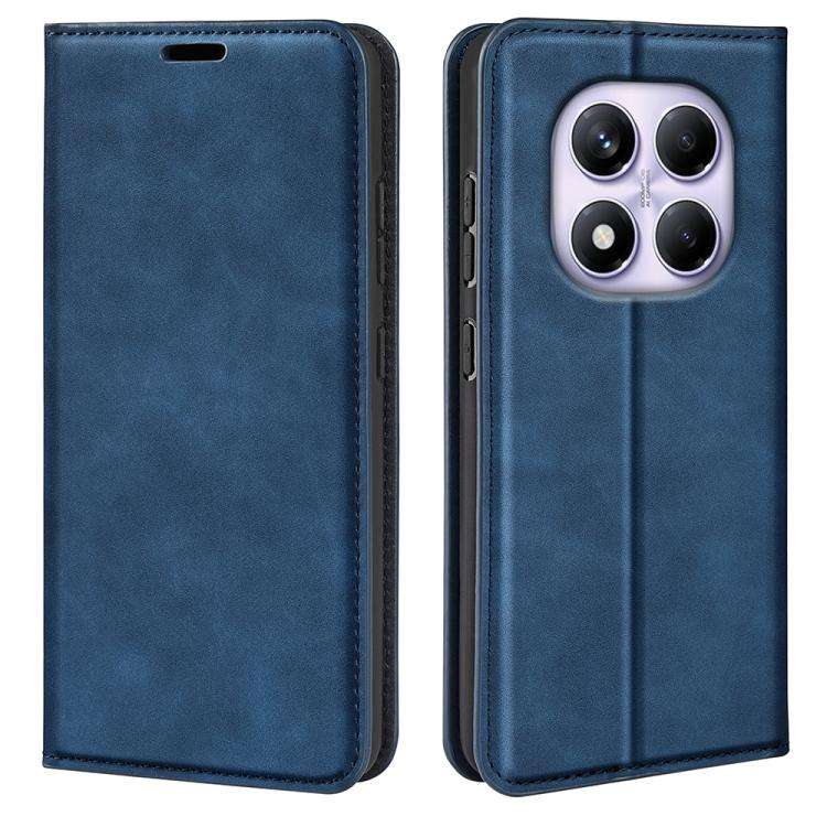 Retro-skin Magnetic Suction Leather Phone Case, For Xiaomi Redmi Note 14 Pro 4G, For Redmi Note 1...