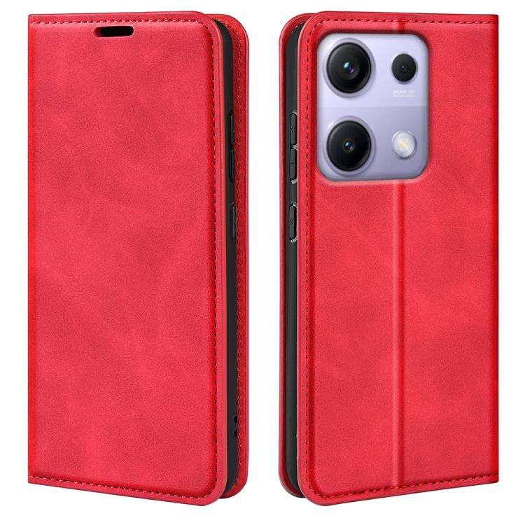 Retro-skin Magnetic Suction Leather Phone Case, For Xiaomi 17 Pro Max, For Redmi Note 15 Pro Glob...