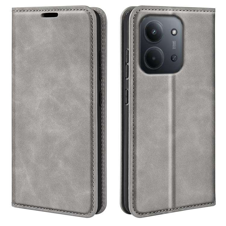 Retro-skin Magnetic Suction Leather Phone Case, For Xiaomi 17 Pro Max, For Redmi Note 15 Pro Glob...