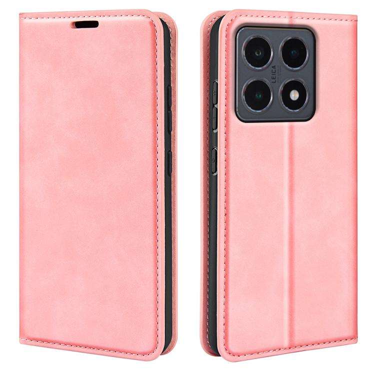 Retro-skin Magnetic Suction Leather Phone Case, For Xiaomi 17 Pro Max, For Redmi Note 15 Pro Glob...