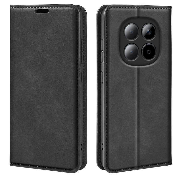 Retro-skin Magnetic Suction Leather Phone Case, For Xiaomi 17 Pro Max, For Redmi Note 15 Pro Glob...