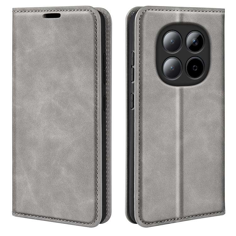 Retro-skin Magnetic Suction Leather Phone Case, For Xiaomi 17 Pro Max, For Redmi Note 15 Pro Glob...