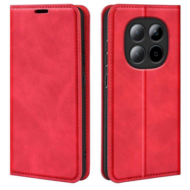 Retro-skin Magnetic Suction Leather Phone Case, For Xiaomi 17 Pro Max, For Redmi Note 15 Pro Glob...