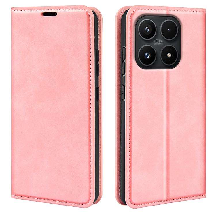 Retro-skin Magnetic Suction Leather Phone Case, For Xiaomi 17 Pro Max, For Redmi Note 15 Pro Glob...