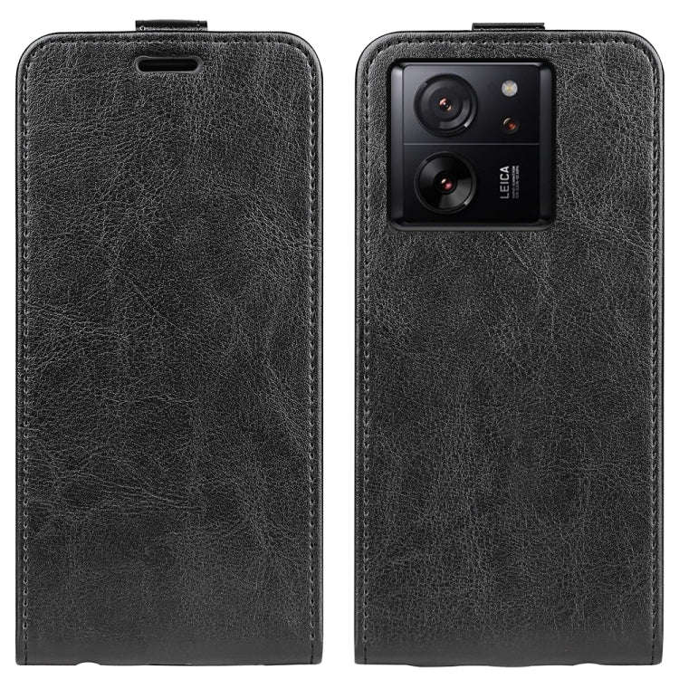 R64 Texture Single Vertical Flip Leather Phone Case, For Xiaomi Redmi K70E, For Xiaomi 14 Pro, Fo...