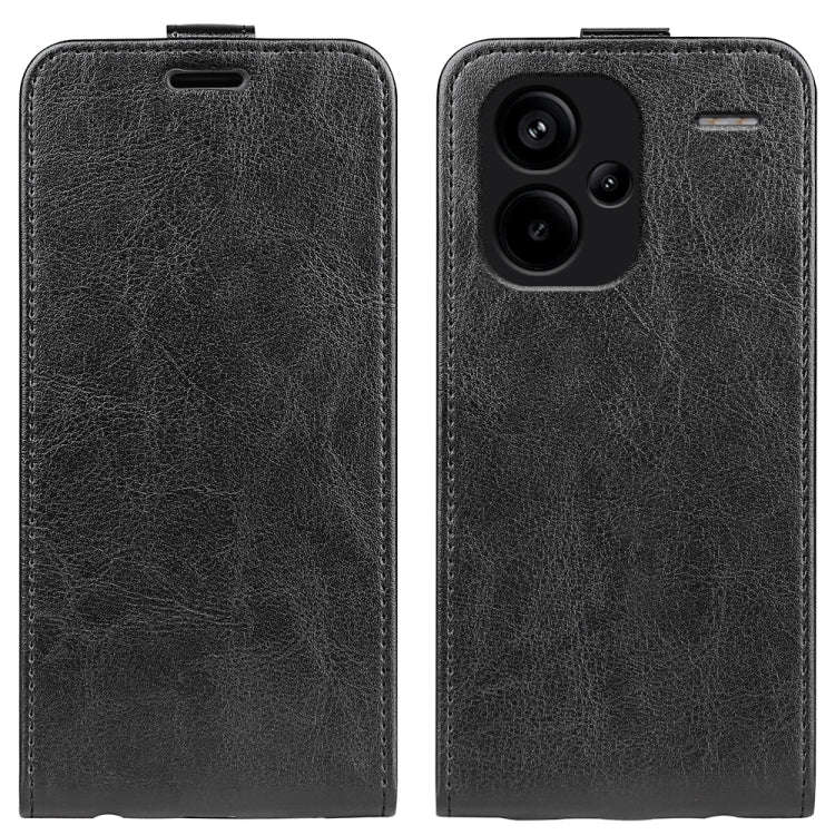 R64 Texture Single Vertical Flip Leather Phone Case, For Xiaomi Redmi K70E, For Xiaomi 14 Pro, Fo...
