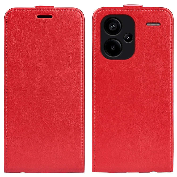 R64 Texture Single Vertical Flip Leather Phone Case, For Xiaomi Redmi K70E, For Xiaomi 14 Pro, Fo...