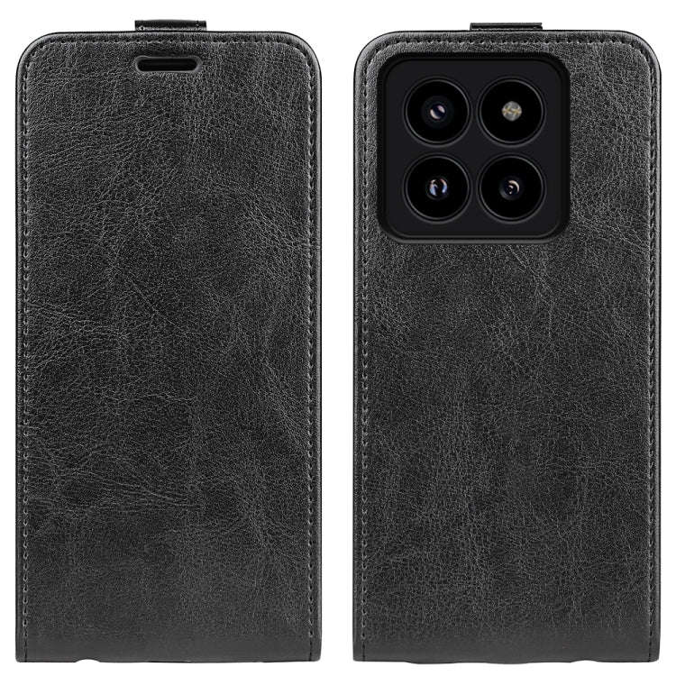 R64 Texture Single Vertical Flip Leather Phone Case, For Xiaomi Redmi K70E, For Xiaomi 14 Pro, Fo...