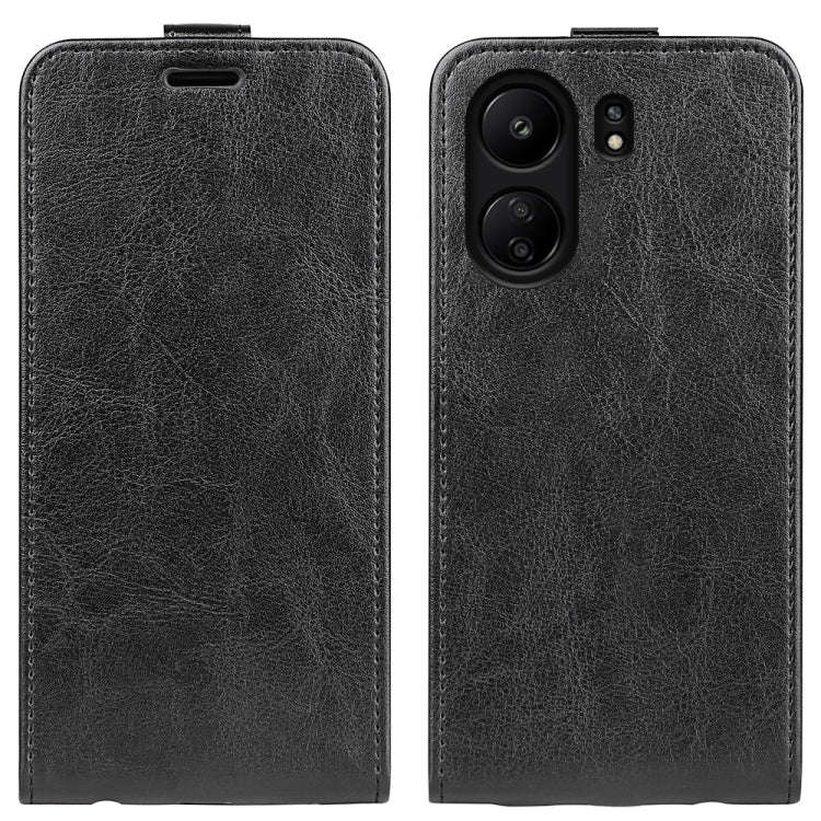 R64 Texture Single Vertical Flip Leather Phone Case, For Xiaomi Redmi K70E, For Xiaomi 14 Pro, Fo...
