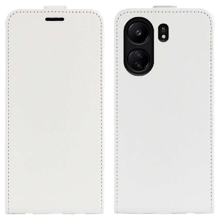 R64 Texture Single Vertical Flip Leather Phone Case, For Xiaomi Redmi K70E, For Xiaomi 14 Pro, Fo...
