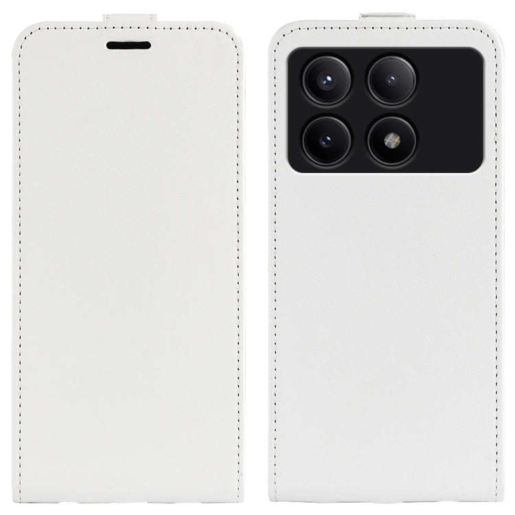 R64 Texture Single Vertical Flip Leather Phone Case, For Xiaomi Redmi K70E, For Xiaomi 14 Pro, Fo...