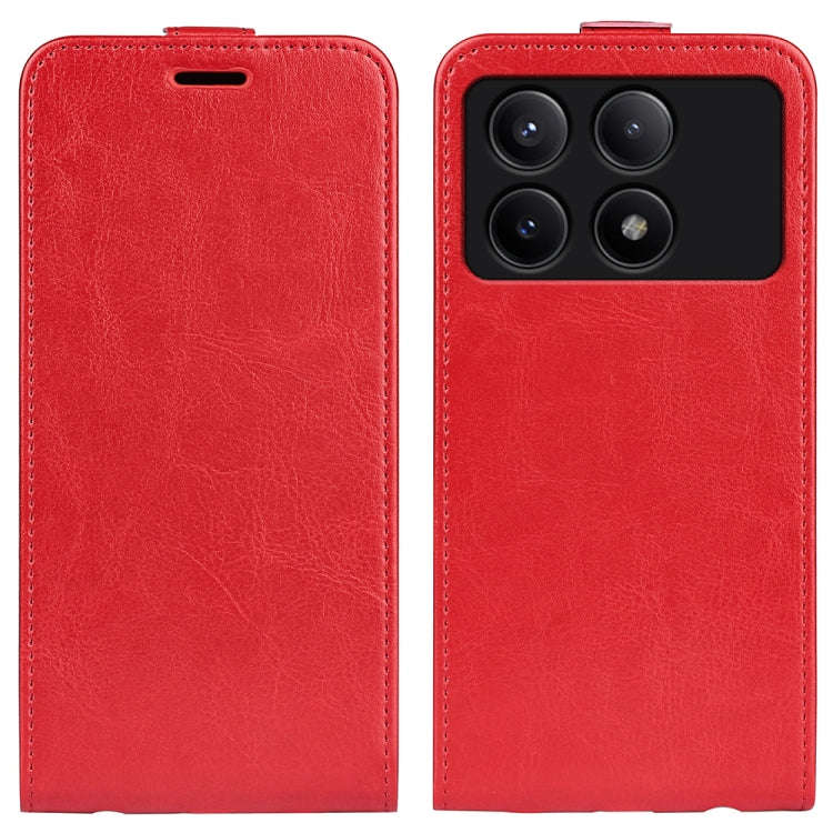 R64 Texture Single Vertical Flip Leather Phone Case, For Xiaomi Redmi K70E, For Xiaomi 14 Pro, Fo...