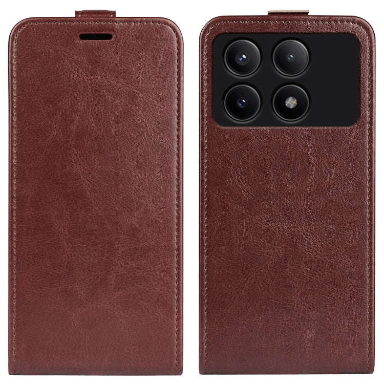 R64 Texture Single Vertical Flip Leather Phone Case, For Xiaomi Redmi K70E, For Xiaomi 14 Pro, Fo...