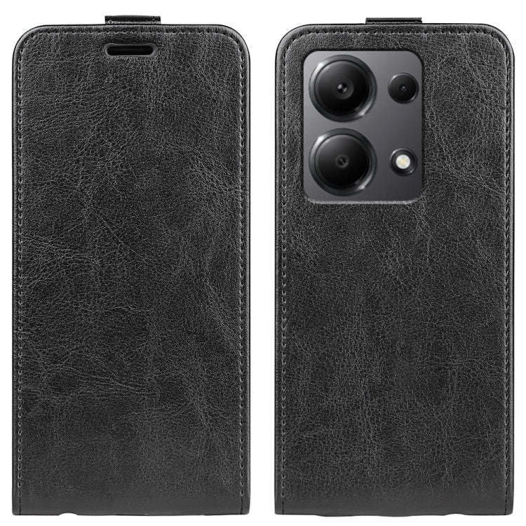 R64 Texture Single Vertical Flip Leather Phone Case, For Xiaomi Redmi Note 14 5G, For Xiaomi Redm...