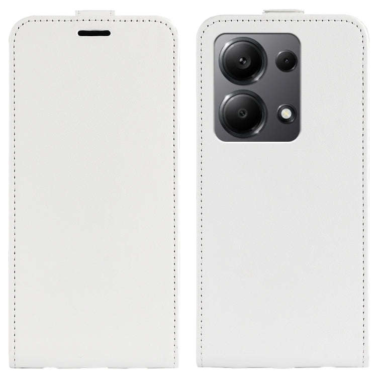 R64 Texture Single Vertical Flip Leather Phone Case, For Xiaomi Redmi Note 14 5G, For Xiaomi Redm...