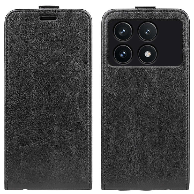 R64 Texture Single Vertical Flip Leather Phone Case, For Xiaomi Redmi K70E, For Xiaomi 14 Pro, Fo...