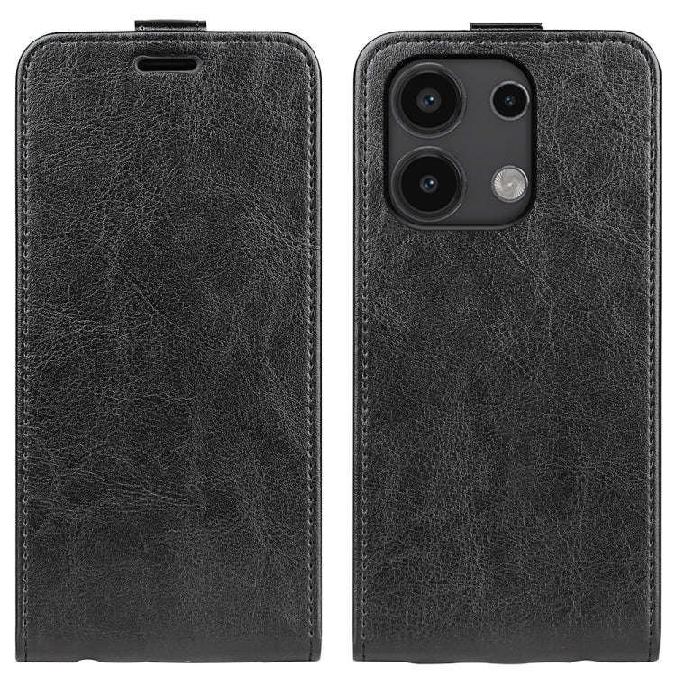 R64 Texture Single Vertical Flip Leather Phone Case, For Xiaomi Redmi Note 14 5G, For Xiaomi Redm...