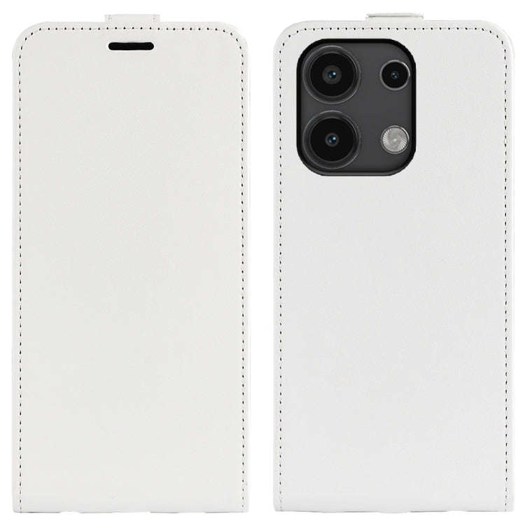 R64 Texture Single Vertical Flip Leather Phone Case, For Xiaomi Redmi Note 14 5G, For Xiaomi Redm...