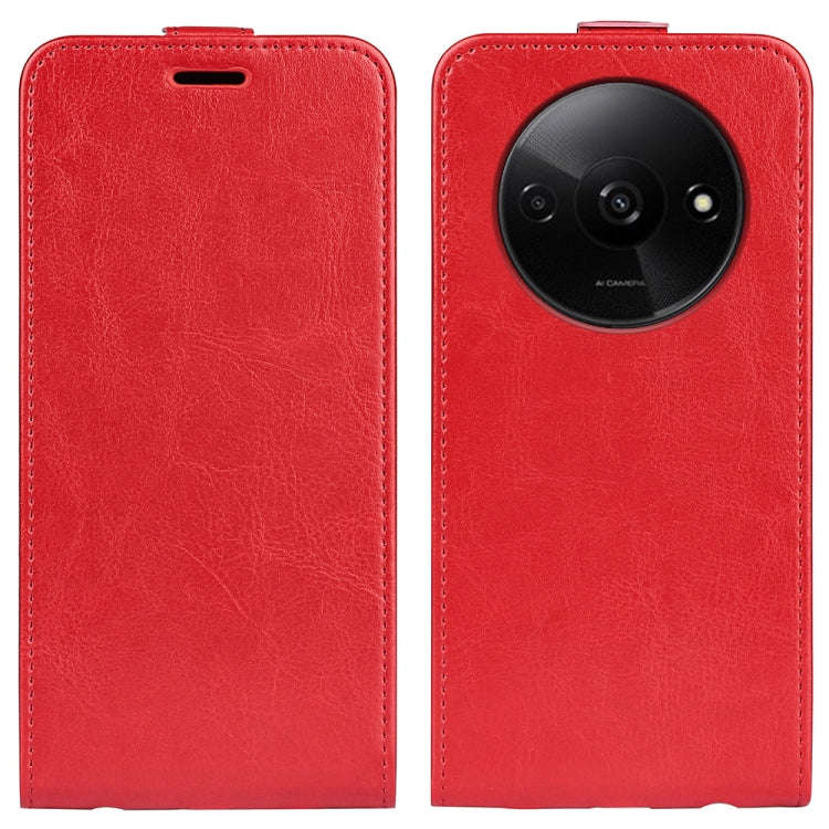 R64 Texture Single Vertical Flip Leather Phone Case, For Xiaomi Redmi Note 14 5G, For Xiaomi Redm...