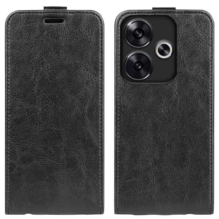 R64 Texture Single Vertical Flip Leather Phone Case, For Xiaomi Redmi Note 14 5G, For Xiaomi Redm...