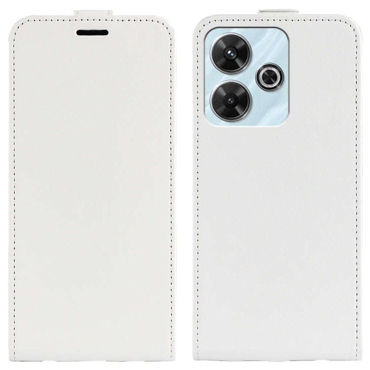 R64 Texture Single Vertical Flip Leather Phone Case, For Xiaomi Redmi Note 14 5G, For Xiaomi Redm...