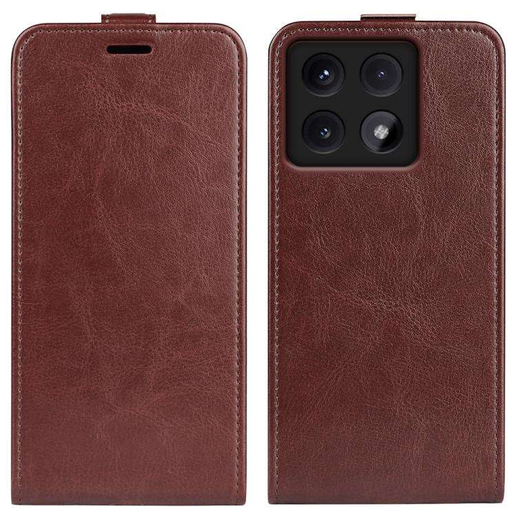 R64 Texture Single Vertical Flip Leather Phone Case, For Xiaomi Redmi Note 14 5G, For Xiaomi Redm...