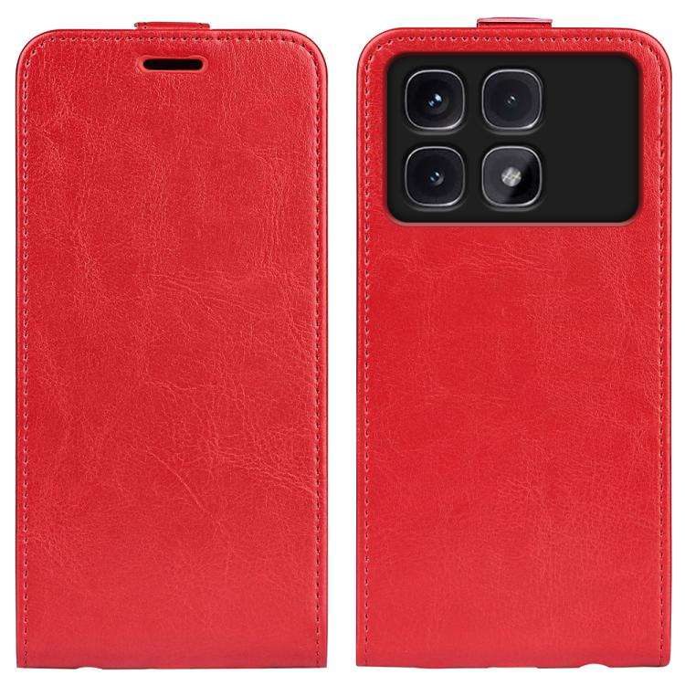 R64 Texture Single Vertical Flip Leather Phone Case, For Xiaomi Redmi Note 14 5G, For Xiaomi Redm...