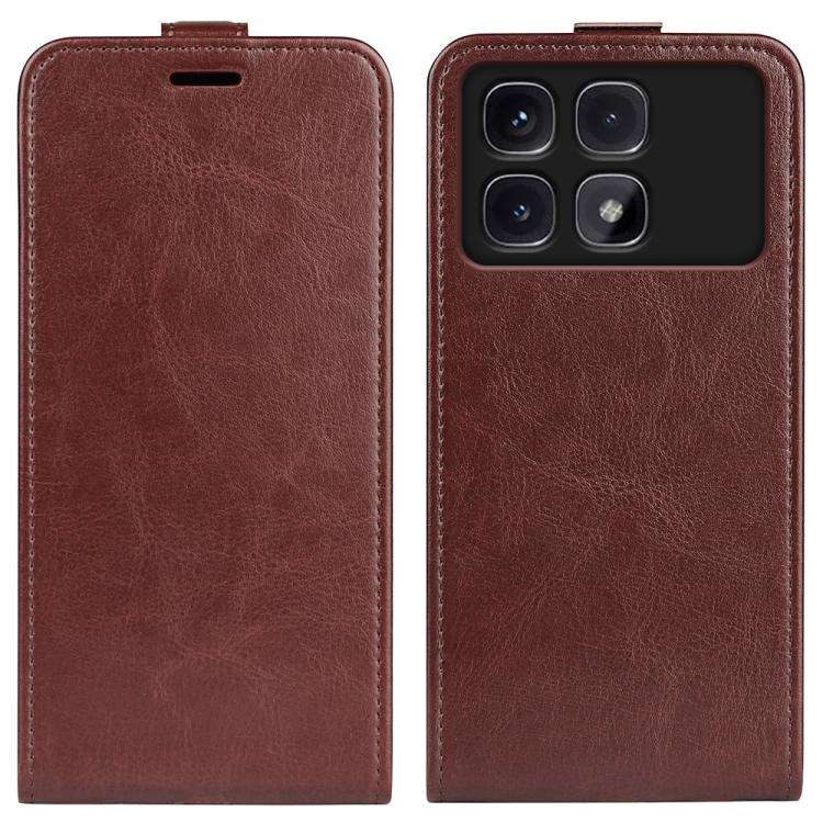 R64 Texture Single Vertical Flip Leather Phone Case, For Xiaomi Redmi Note 14 5G, For Xiaomi Redm...