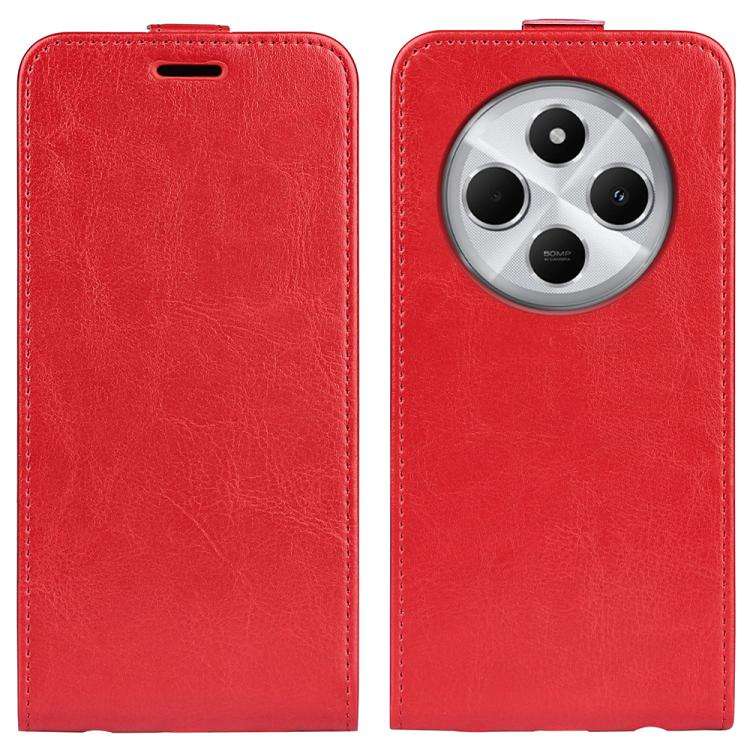 R64 Texture Single Vertical Flip Leather Phone Case, For Xiaomi Redmi Note 14 5G, For Xiaomi Redm...