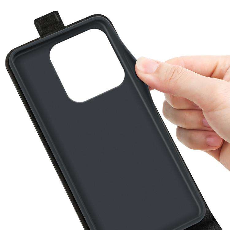 R64 Texture Single Vertical Flip Leather Phone Case, For Xiaomi Redmi Note 14 5G, For Xiaomi Redm...