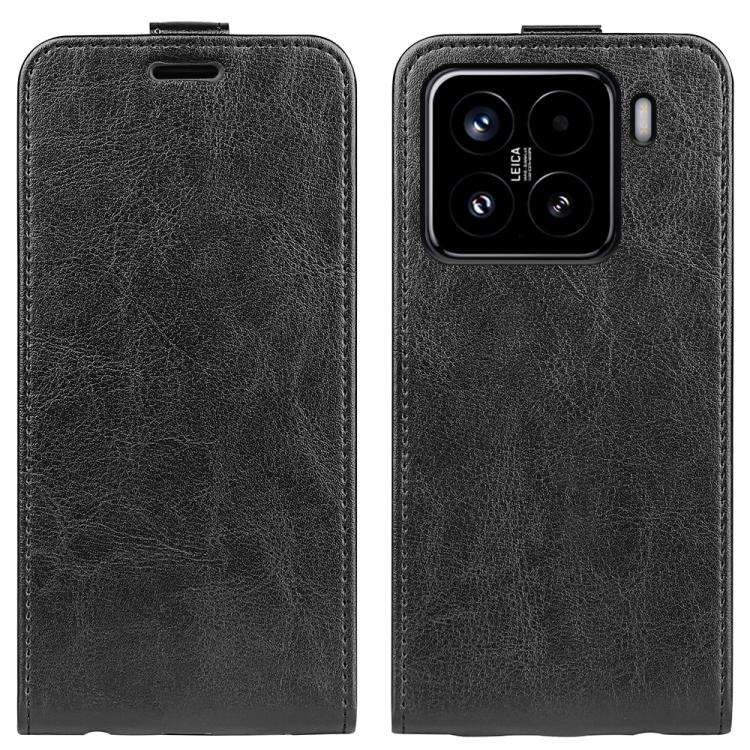 R64 Texture Single Vertical Flip Leather Phone Case, For Xiaomi 15T Pro, For Xiaomi 15T, For Redm...