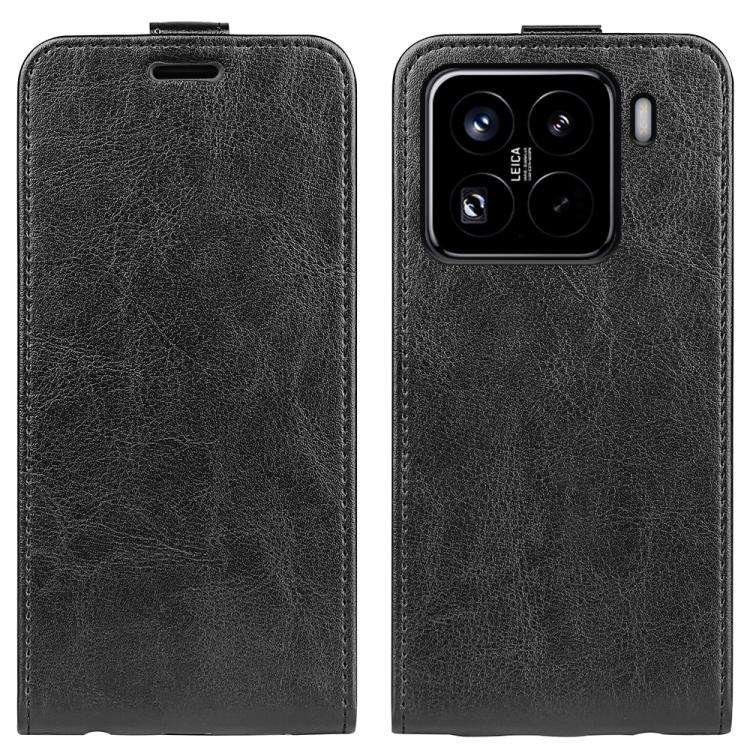 R64 Texture Single Vertical Flip Leather Phone Case, For Xiaomi 15T Pro, For Xiaomi 15T, For Redm...