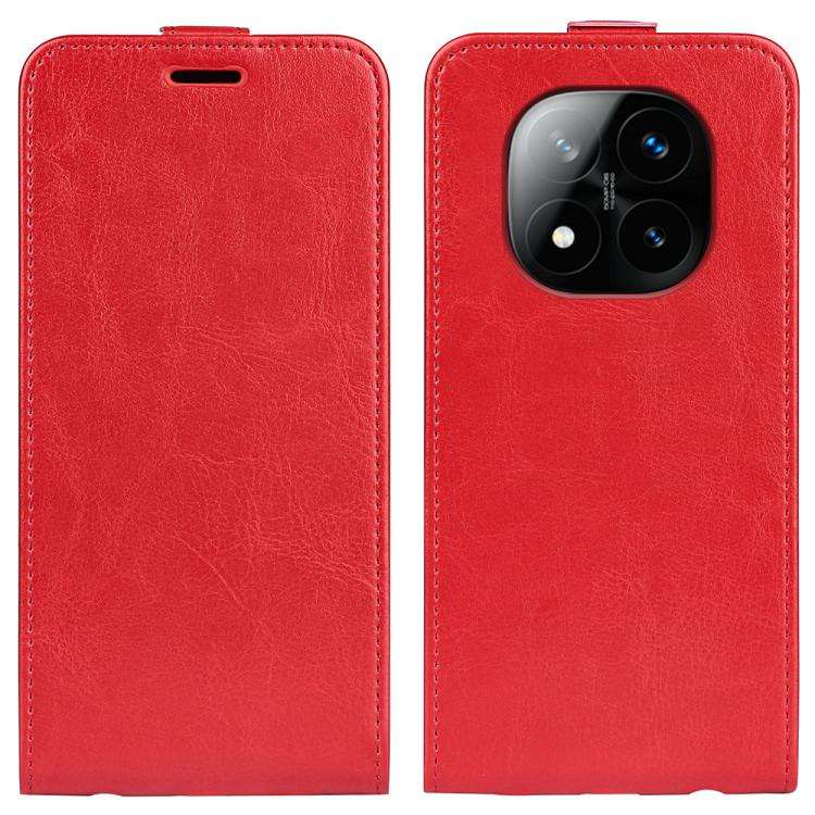 R64 Texture Single Vertical Flip Leather Phone Case, For Xiaomi Redmi Note 14 5G, For Xiaomi Redm...