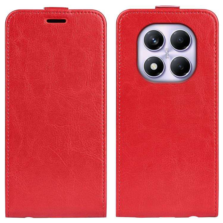 R64 Texture Single Vertical Flip Leather Phone Case, For Xiaomi 15T Pro, For Xiaomi 15T, For Redm...