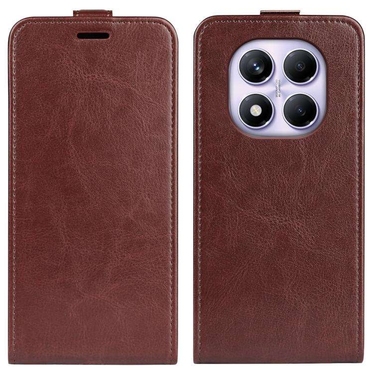 R64 Texture Single Vertical Flip Leather Phone Case, For Xiaomi 15T Pro, For Xiaomi 15T, For Redm...