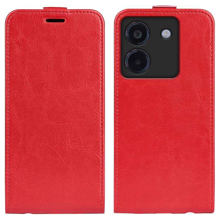 R64 Texture Single Vertical Flip Leather Phone Case, For Xiaomi 15T Pro, For Xiaomi 15T, For Redm...