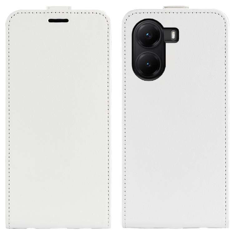 R64 Texture Single Vertical Flip Leather Phone Case, For Xiaomi 15T Pro, For Xiaomi 15T, For Redm...