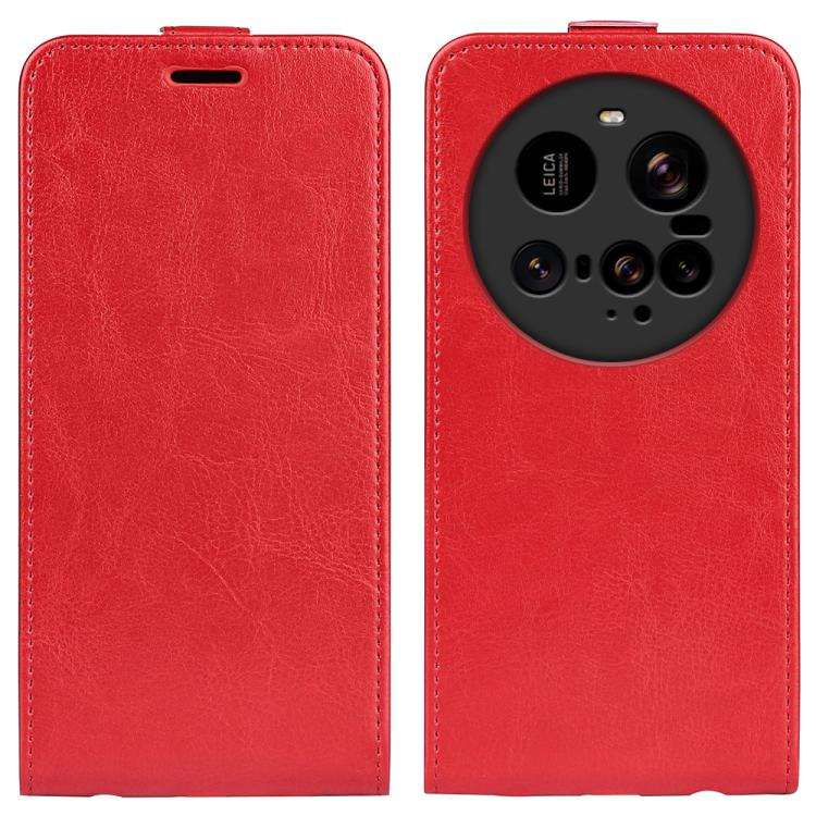 R64 Texture Single Vertical Flip Leather Phone Case, For Xiaomi 15T Pro, For Xiaomi 15T, For Redm...
