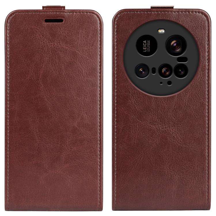 R64 Texture Single Vertical Flip Leather Phone Case, For Xiaomi 15T Pro, For Xiaomi 15T, For Redm...