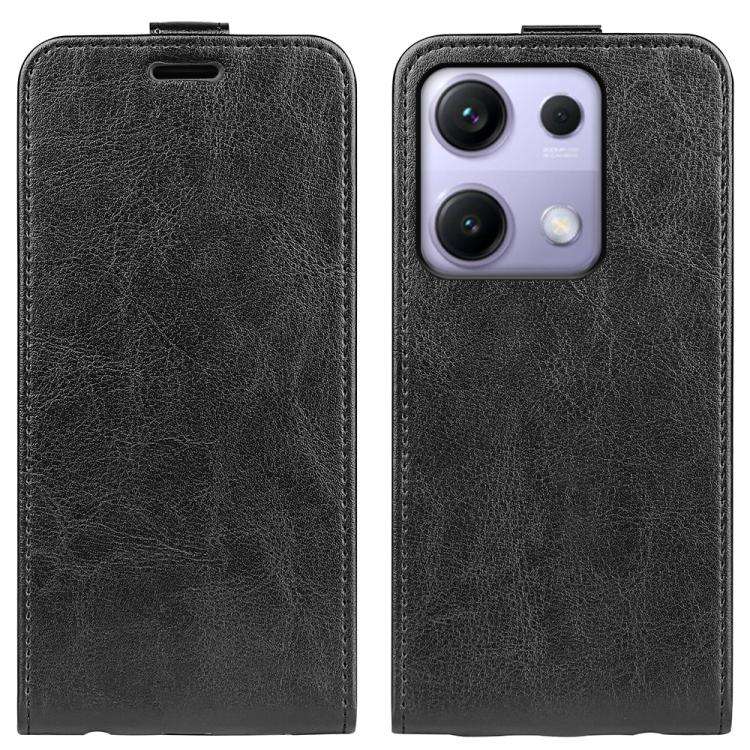 R64 Texture Single Vertical Flip Leather Phone Case, For Xiaomi 15T Pro, For Xiaomi 15T, For Redm...