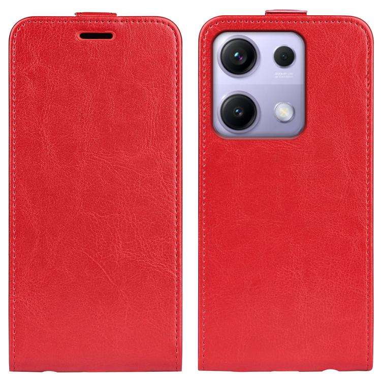 R64 Texture Single Vertical Flip Leather Phone Case, For Xiaomi 15T Pro, For Xiaomi 15T, For Redm...