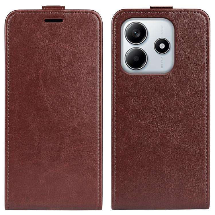R64 Texture Single Vertical Flip Leather Phone Case, For Xiaomi 15T Pro, For Xiaomi 15T, For Redm...