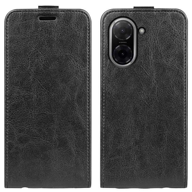 R64 Texture Single Vertical Flip Leather Phone Case, For Xiaomi 15T Pro, For Xiaomi 15T, For Redm...
