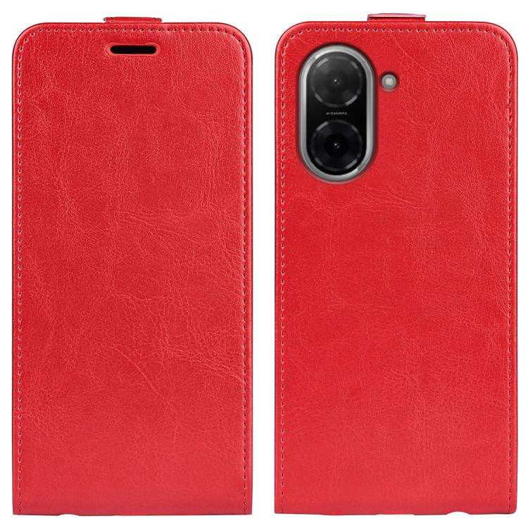 R64 Texture Single Vertical Flip Leather Phone Case, For Xiaomi 15T Pro, For Xiaomi 15T, For Redm...