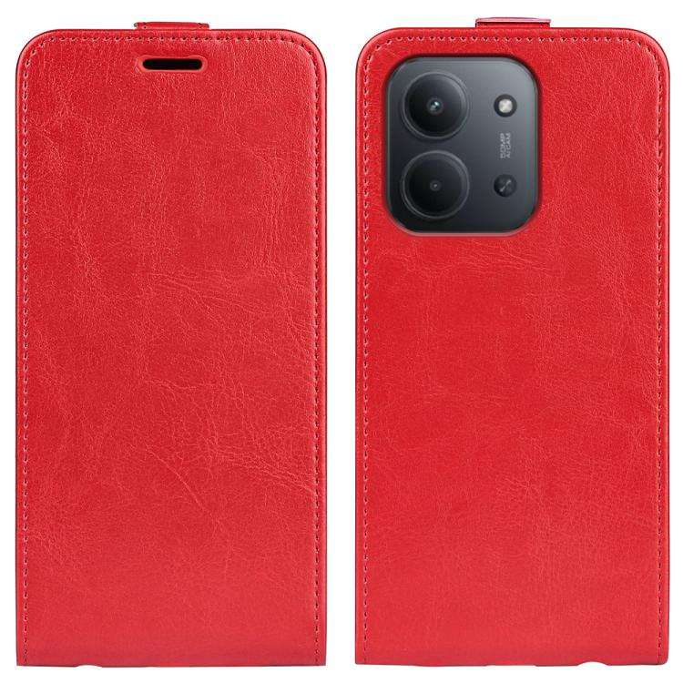 R64 Texture Single Vertical Flip Leather Phone Case, For Redmi Turbo 5 5G / Poco X8 Pro 5G, For R...