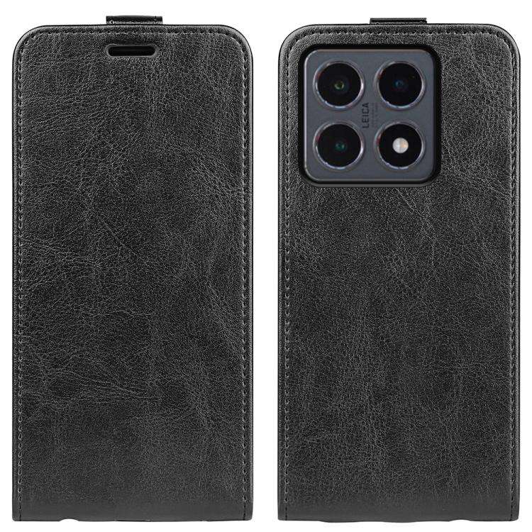 R64 Texture Single Vertical Flip Leather Phone Case, For Xiaomi 15T Pro, For Xiaomi 15T, For Redm...