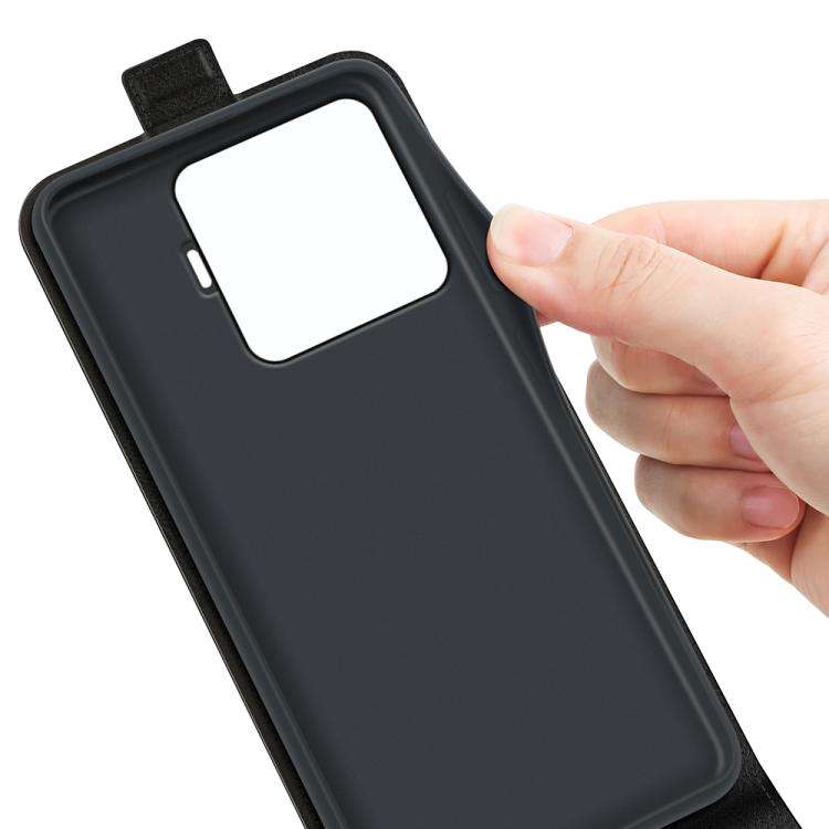 R64 Texture Single Vertical Flip Leather Phone Case, For Xiaomi 15T Pro, For Xiaomi 15T, For Redm...