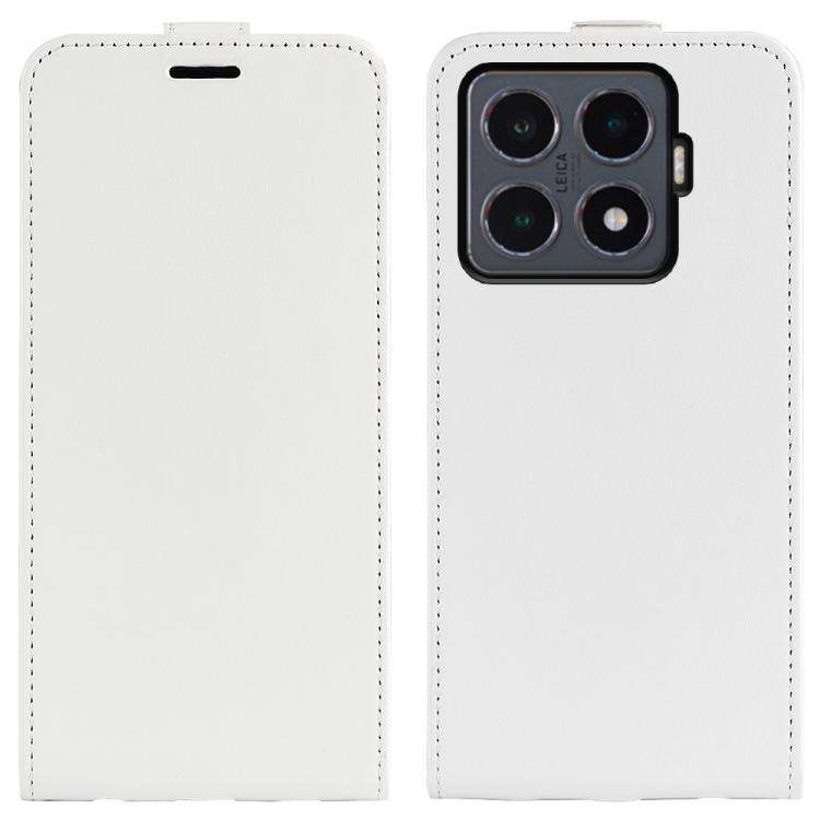 R64 Texture Single Vertical Flip Leather Phone Case, For Xiaomi 15T Pro, For Xiaomi 15T, For Redm...